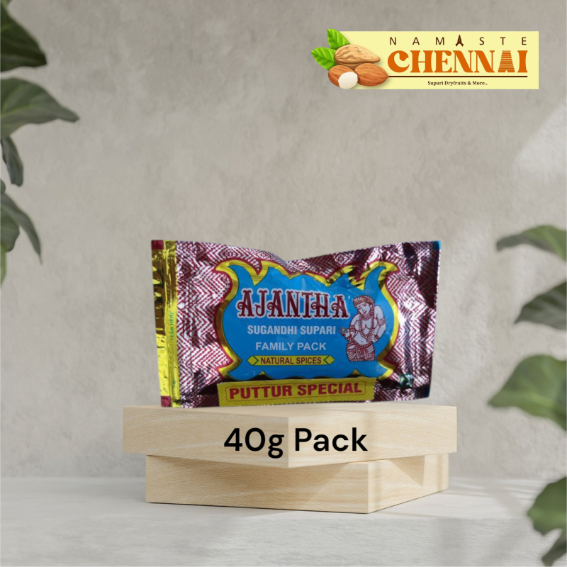 Ajantha Sugandhi Supari - Puttur Special - 40g – Namaste Chennai