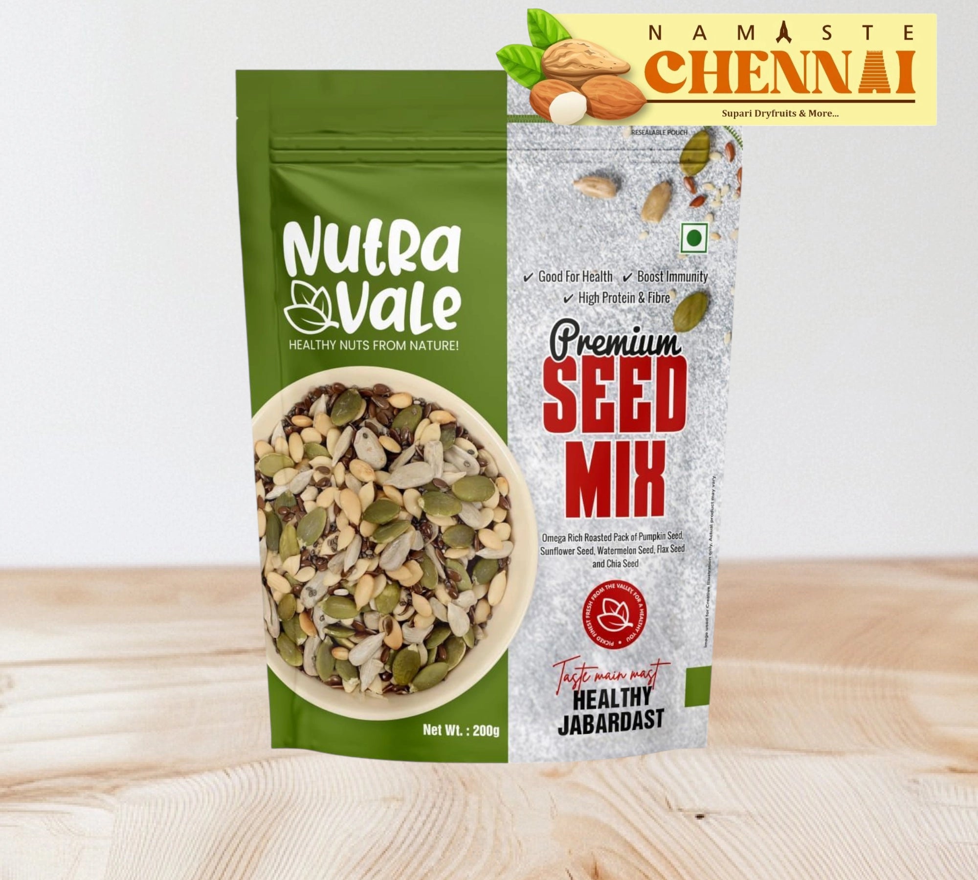 Nutra Vale - Premium Seed Mix - 200g