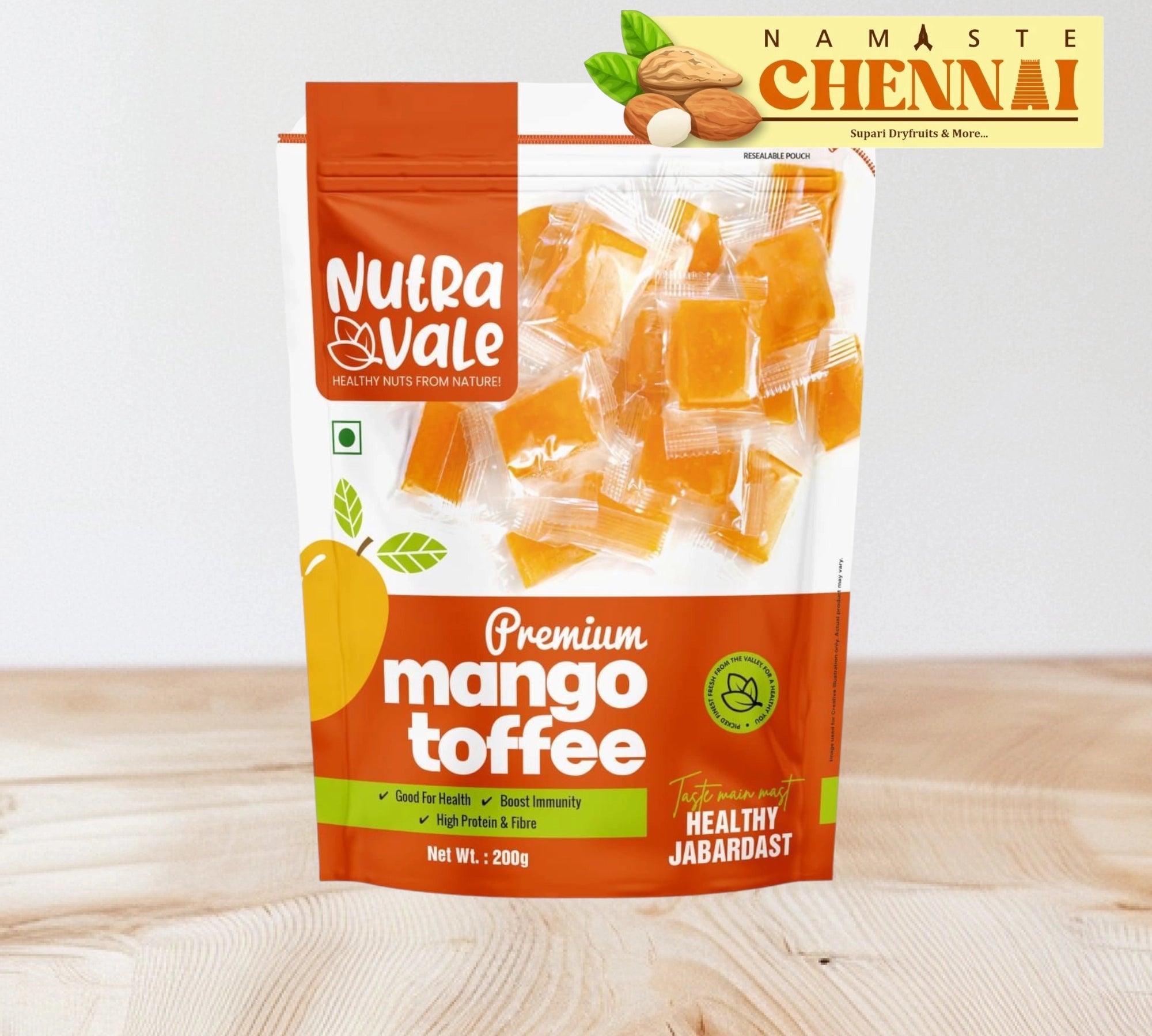 Nutra Vale - Premium Mango Toffee - 200g