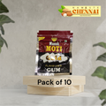 Manak Moti Gold Flavoured Gond/Gum - Pack of 10