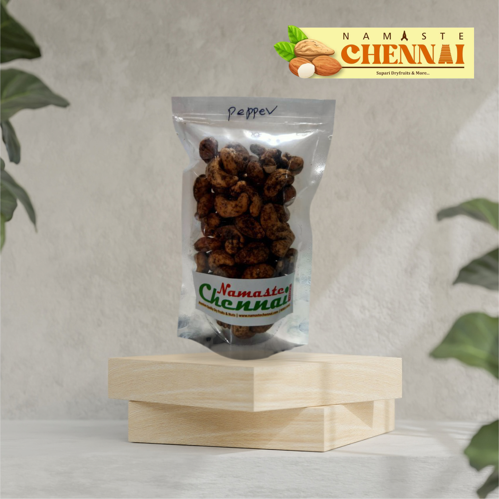 Cashew Nuts Pepper- 250 gms