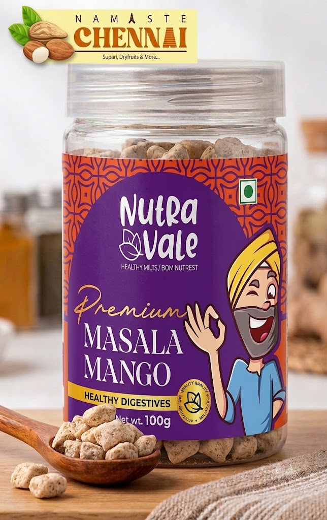 Nutra Vale - Masala Mango Digestives - 100g