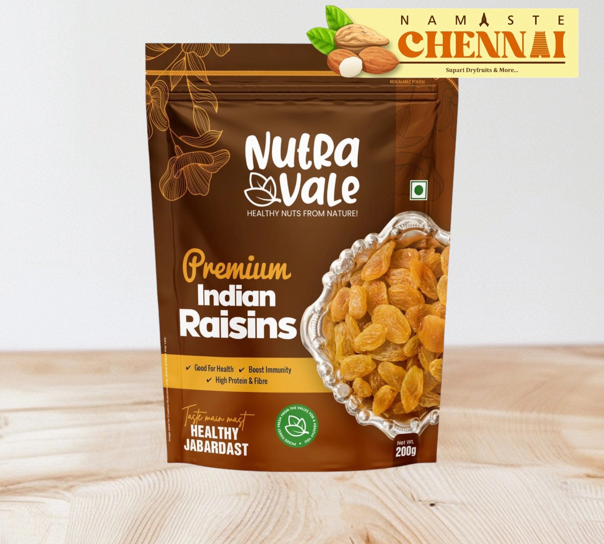 nutra vale indian raisins